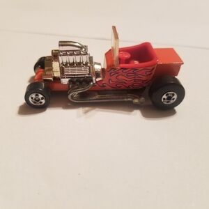 1988 Orange T-Bucket Hot Wheel Toy Car